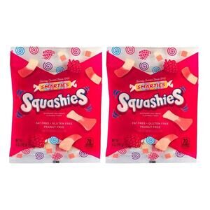 Smarties Squashies - 5oz - 2‎ bags - FREE SHIPPING